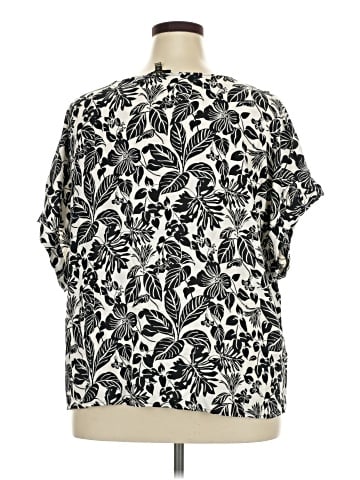 AUW Short Sleeve Blouse (view 2)