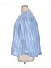 L.L.Bean 100% Linen Blue 3/4 Sleeve Blouse Size XL - photo 5