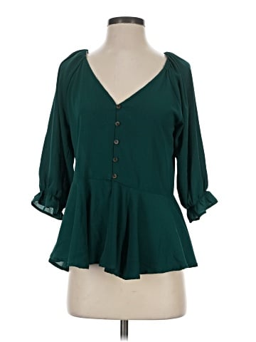 Mittoshop 3/4 Sleeve Blouse (view 1)