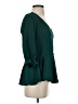 Mittoshop 100% Polyester Green 3/4 Sleeve Blouse Size S - photo 4