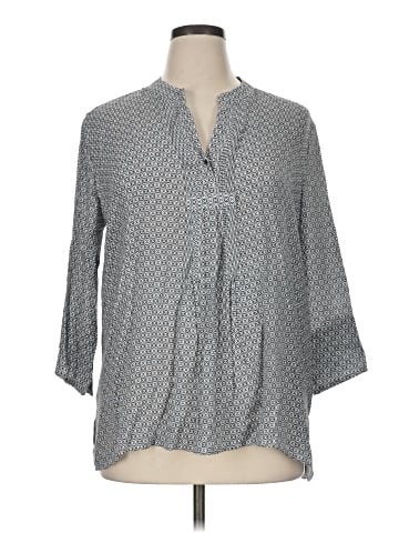 Counterparts 3/4 Sleeve Blouse (view 1)