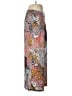 Mystree 100% Polyester Paisley Red Casual Pants Size M - photo 4