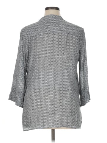Counterparts 3/4 Sleeve Blouse (view 2)