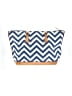 Dooney & Bourke 100% Leather Chevron-herringbone Blue Leather Tote One size - photo 5