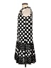 JBS Polka Dots Black Casual Dress Size S - photo 5