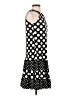 JBS Polka Dots Black Casual Dress Size S - photo 4