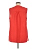Chaus 100% Polyester Red Sleeveless Blouse Size M - photo 2