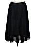 Express 100% Polyester Solid Black Formal Skirt Size M - photo 1