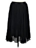 Express 100% Polyester Solid Black Formal Skirt Size M - photo 2