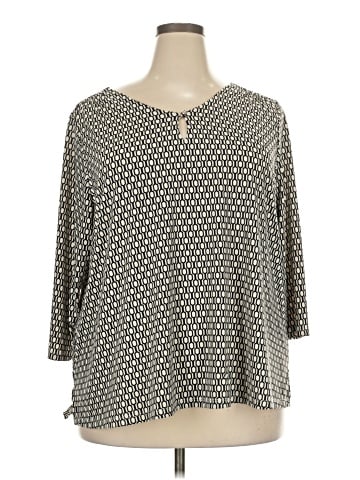 Tahari 3/4 Sleeve Blouse (view 1)