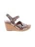 Sofft 100% Leather Gray Wedges Size 10 - photo 1