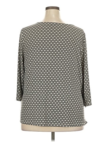 Tahari 3/4 Sleeve Blouse (view 2)