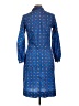 Blair Blue Casual Dress Size L - photo 2
