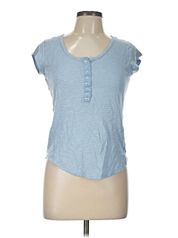 Poof! Short Sleeve Henley (view 1)