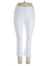 Lyssé Solid White Active Pants Size XL - photo 1