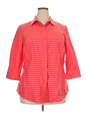Coldwater Creek 3/4 Sleeve Button-Down Shirt (view 1)