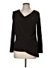 Last Tango Black Long Sleeve Blouse Size M - photo 1