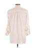 Kut from the Kloth Polka Dots Ivory 3/4 Sleeve Button-Down Shirt Size L - photo 2