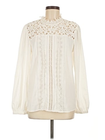 Halogen Long Sleeve Blouse (view 1)