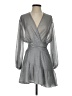 IRO Metallic Gray Cocktail Dress Size EU (FR) 34 / US 2 - photo 1