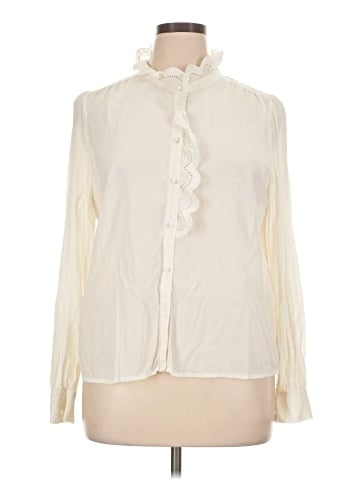 Sézane Long Sleeve Blouse (view 1)