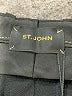 St. John Solid Black Wool Pants Size 16 - photo 7
