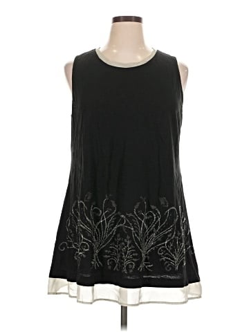 LOGO by Lori Goldstein Sleeveless Blouse (view 1)