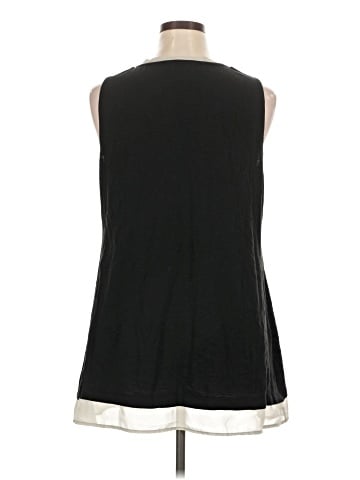 LOGO by Lori Goldstein Sleeveless Blouse (view 2)