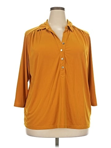 Catherine Malandrino Long Sleeve Polo (view 1)