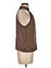 Boden 100% Viscose Brown Sleeveless Blouse Size 8 - photo 4
