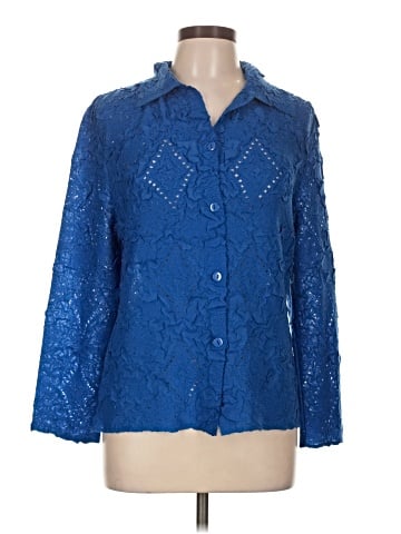 Pleats Collection 3/4 Sleeve Blouse (view 1)