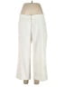 Express Solid Ivory Casual Pants Size 12 - photo 1