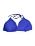 No Boundaries Solid Blue Swimsuit Top Size XL - photo 1