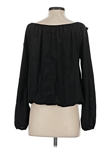 Ya Los Angeles Long Sleeve Silk Top (view 2)
