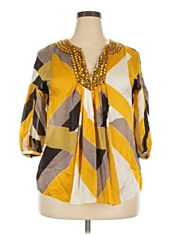 Magaschoni 3/4 Sleeve Blouse (view 1)