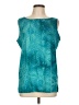 White Stag Teal Sleeveless Blouse Size L - photo 1
