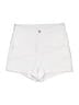 Shein Solid White Shorts Size XL - photo 1