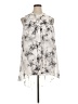 Alfani 100% Polyester Gray Sleeveless Blouse Size 14 - photo 1