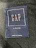Gap 100% Cotton Black Coat Size Lg Petite - photo 6