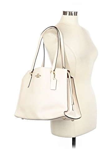 Coach Factory Leather Satchel (view 2)