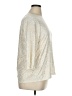 JM Collection Ivory 3/4 Sleeve Top Size 1X - photo 4