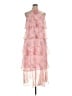 MELLODAY 100% Polyester Floral Pink Cocktail Dress Size XL - photo 1