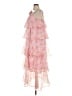 MELLODAY 100% Polyester Floral Pink Cocktail Dress Size XL - photo 5