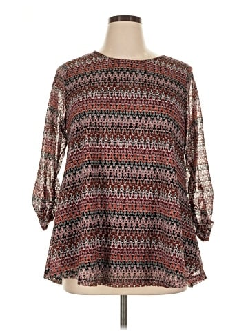 Avenue 3/4 Sleeve Blouse (view 1)