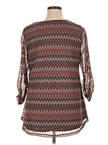 Avenue 3/4 Sleeve Blouse (view 2)
