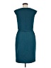 David Meister Solid Teal Casual Dress Size 8 - photo 2