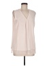 Rose + Olive Ivory Sleeveless Blouse Size M - photo 1