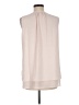 Rose + Olive Ivory Sleeveless Blouse Size M - photo 2