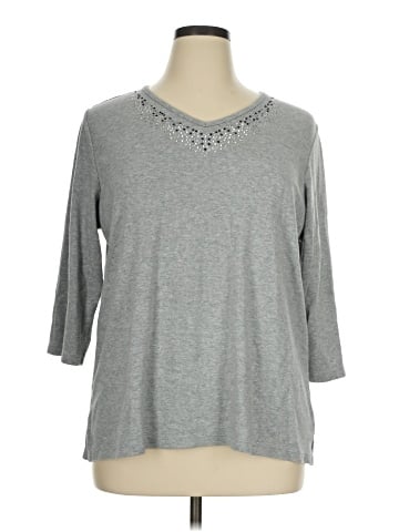 Quacker Factory 3/4 Sleeve T-Shirt (view 1)