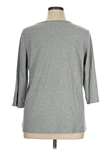 Quacker Factory 3/4 Sleeve T-Shirt (view 2)